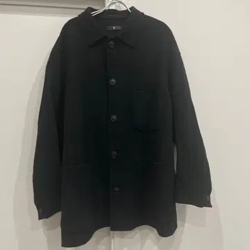 UNIQLO +J 울 블렌드 오버사이즈 셔츠 자켓 XL