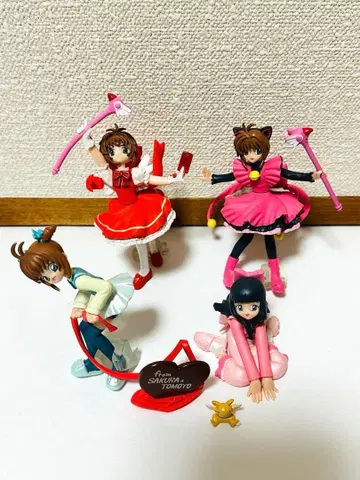 카드캡터 사쿠라 캐릭터 피규어 세트
