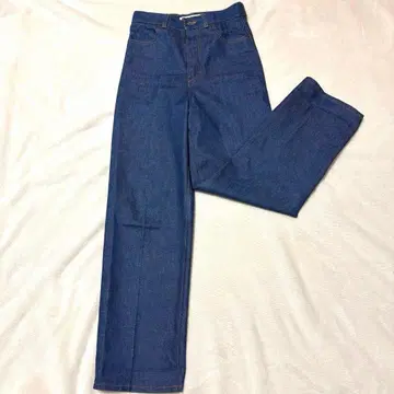 INSCRIRE 와이드 데님 팬츠 청바지 블루 34