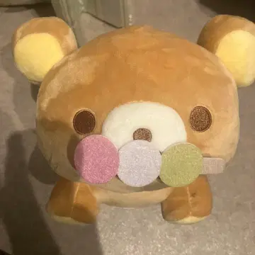 리락쿠마 봉제 인형 경단