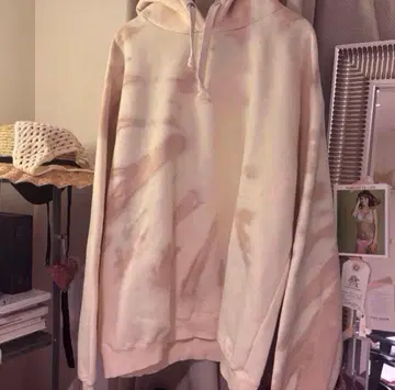 타이다이 후드티 베이지