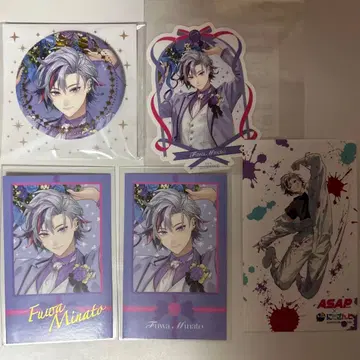 니지산지 후와 미나토 준 브라 2024 캔뱃지 폴라로이드