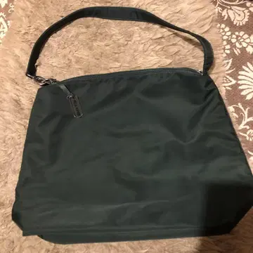 ETRO 다크 그린 나일론 숄더백