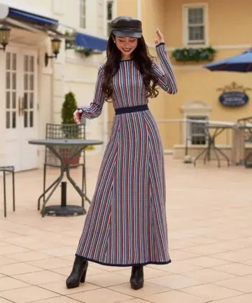 EmiriaWiz 멀티 스트라이프 원피스