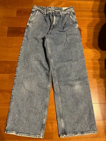 upper heights 와이드 레그 데님 팬츠