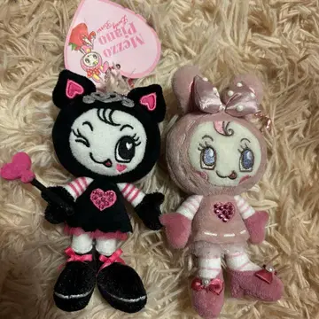 메조 피아노 팝업 봉제 인형 참