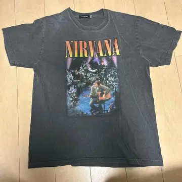 NIRVANA 밴드 티셔츠