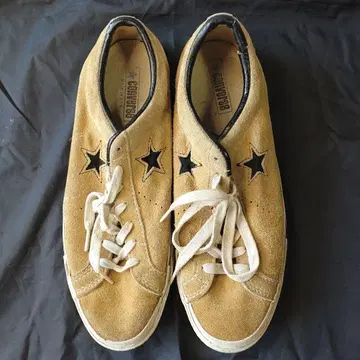 컨버스 스웨이드 스니커즈 베이지 80년대 초 (쇼와 레트로)