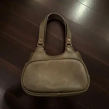 LAGUA GEM 올리브 그린 핸드백