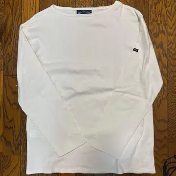 세인트 제임스 웨쌍 무지 NEIGE [화이트] 긴팔 T셔츠