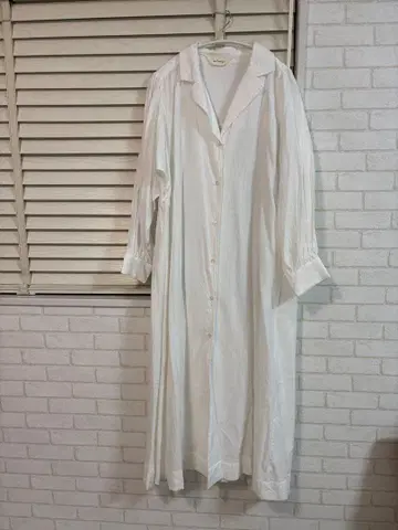 searoomlynn 화이트 롱 셔츠