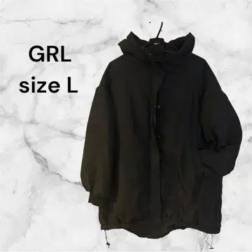 GRL 후드 부착 다운 자켓 후디 점퍼