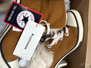 CONVERSE ALL STAR 퍼 스니커즈