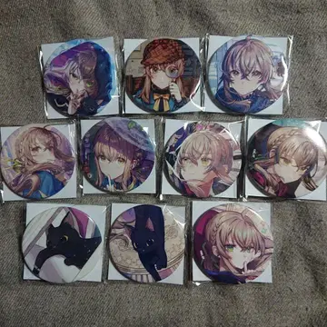 제비뽑기당 사일런트 위치 덤상 캔뱃지 10종 세트 온라인 복권