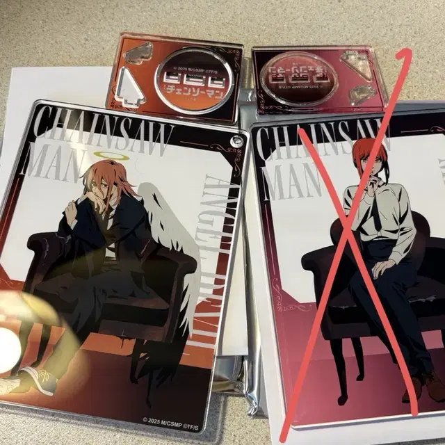 체인소맨 로프트 팝업 천사의악마 아크릴 스탠드