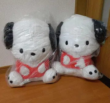 [ 산리오 ] 포차코 초초 BIG 봉제 인형 2개 세트