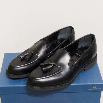 ( 미사용 새상품 ) SANDERS 샌더스 태슬 로퍼 UK 8