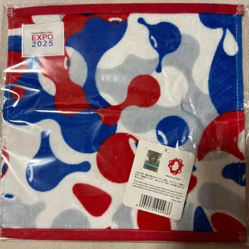 미개봉 새상품 EXPO 2025 물방울 무늬 타월