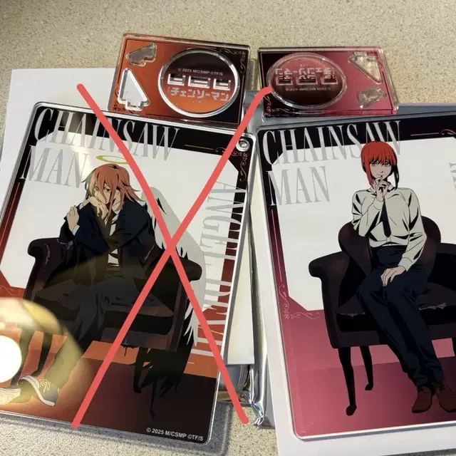 체인소맨 마키마 로프트팝업 사각 아크릴 스탠드