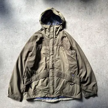 90s 파타고니아 백 보울 마운틴 파카 베이지 x 브라운 M