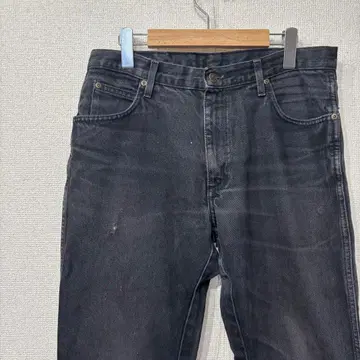 랭글러 데님 팬츠 블랙 데님 미국 빈티지 의류 W34 L30 3136