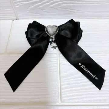 산리오 쿠로미 멜로쿠로 리본 클립