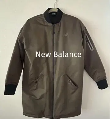 새상품급 New Balance 다운 자켓 X-SMALL 카키