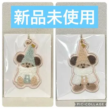 주말 세일 도쿄 디즈니 리조트 리루린린 키체인 스카이블루 화이트