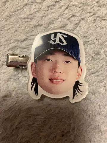 야쿠르트 스왈로스 팬감 나가오카 히데키 헤어 클립