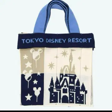 knit365 디즈니 니트365 토트백 핸드백 신데렐라 성