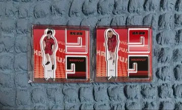 하이큐 아크릴X피규어 코즈메 켄마 쿠로오 테츠로