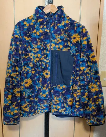 JOINT WORKS 플리스 자켓 꽃무늬