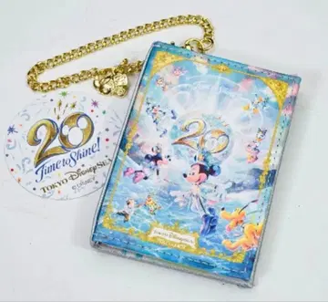 디즈니씨 20주년 [팬클럽 디즈니] 회원 한정판 패스 케이스