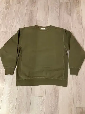 TAMANIWA XL 크루넥 맨투맨 리버스 위브형