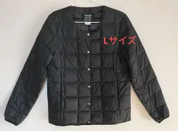 TAION L 사이즈 블랙 다운 자켓