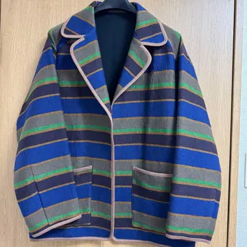 투모로우랜드 남성용 스트라이프 자켓