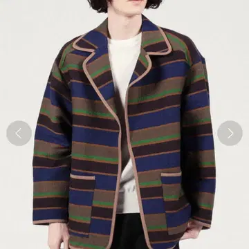 투모로우랜드 남성용 스트라이프 자켓