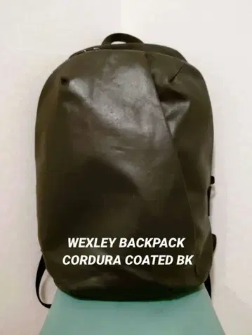 WEXLEY 백팩 CORDURA 코팅 BK 할인 가능