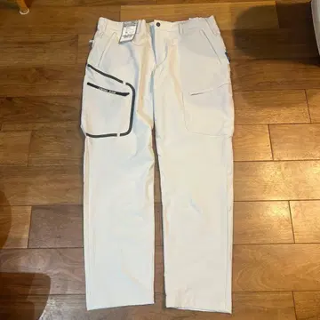 CROSS ZONE 작업복 워크 팬츠 실버 그레이