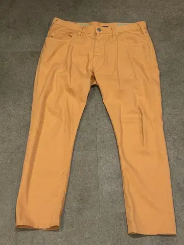 아르마니진스 남성용 팬츠 오렌지