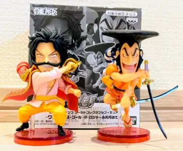 월드 컬렉터블 피규어 - 원피스 - 골 D 로저 & 코즈키 오뎅