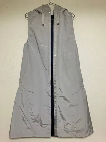 [미사용품] 슬리브리스 롱 베스트 Comme une Femme 그레이