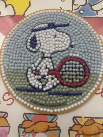 스누피 테니스 코스터