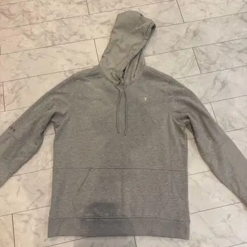 CHAMPION 후드 부착 그레이 트레이닝복 XL