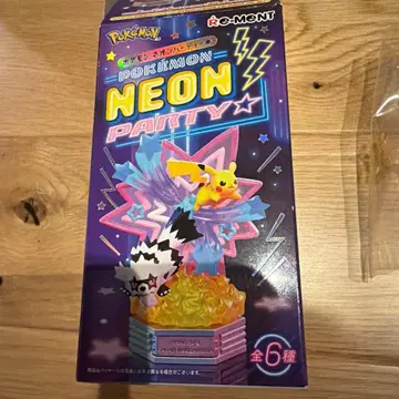 [ 미사용 ] 포켓몬 네온 파티 피규어 세트 블래키