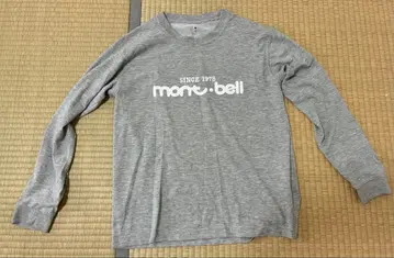 mont-bell 그레이 롱 티셔츠 S 사이즈