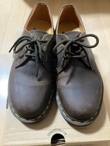 닥터마틴 3홀 1461 다크 브라운 UK7