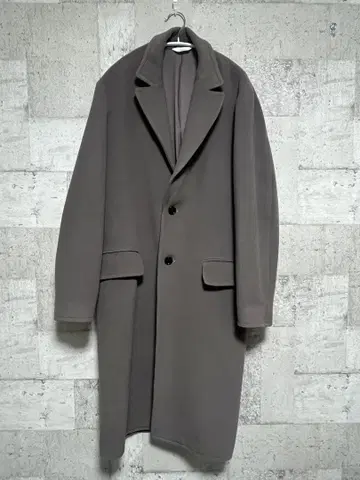 WYM 체스터 코트 그레이