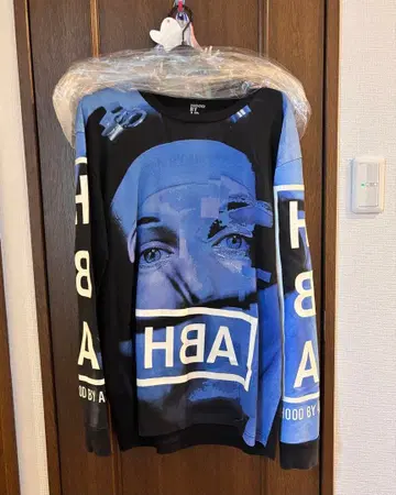 HOOD BY AIR 후드 바이 에어 M 사이즈 긴팔 티셔츠 클리닝 완료