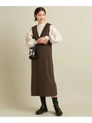 BEAUTY&YOUTH UNITED ARROWS 트위드라이크 원피스